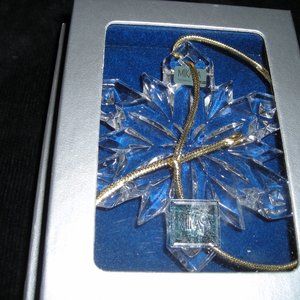 MIKASA joyous collection snowflake ornament